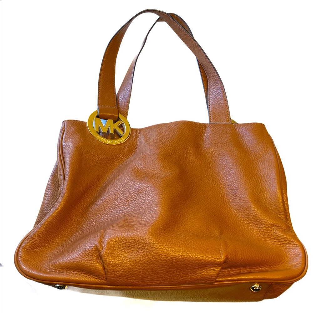 Michael Kors Fulton Leather Tan